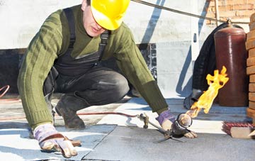 Cornhill On Tweed flat roof construction